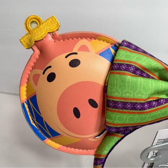 NWT. Disney Parks Pixar Christmas Ornament Toy Story Minnie Mouse Ears - Picture 4 of 9